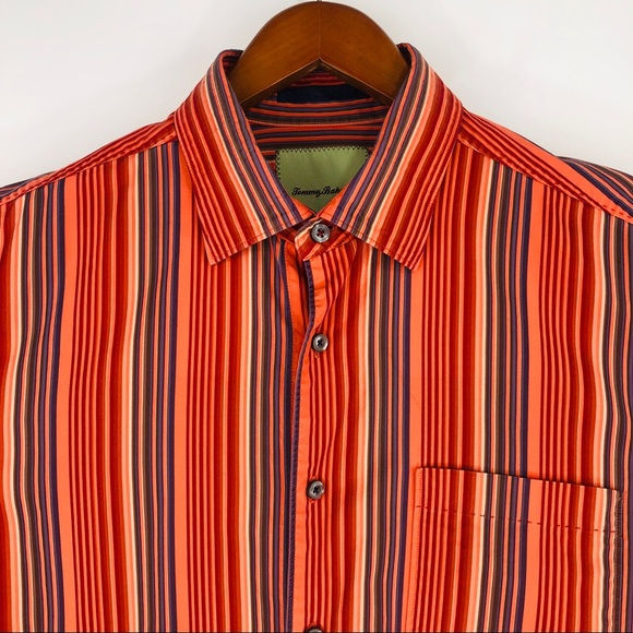 Tommy bahama men long sleeve stripped button down - Picture 2 of 8
